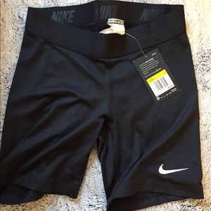 NWT nike spandex compression shorts